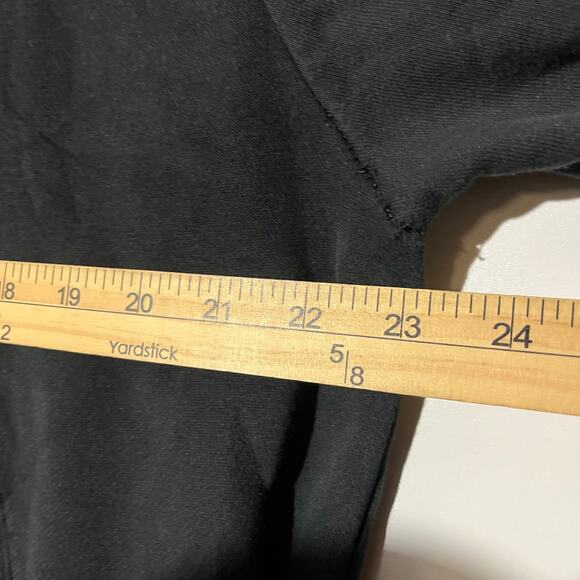 Nike Air Graphic Logo Print Black Pullover Hooded Sweatshirt Men’s Size Medium - Picture 6 of 7